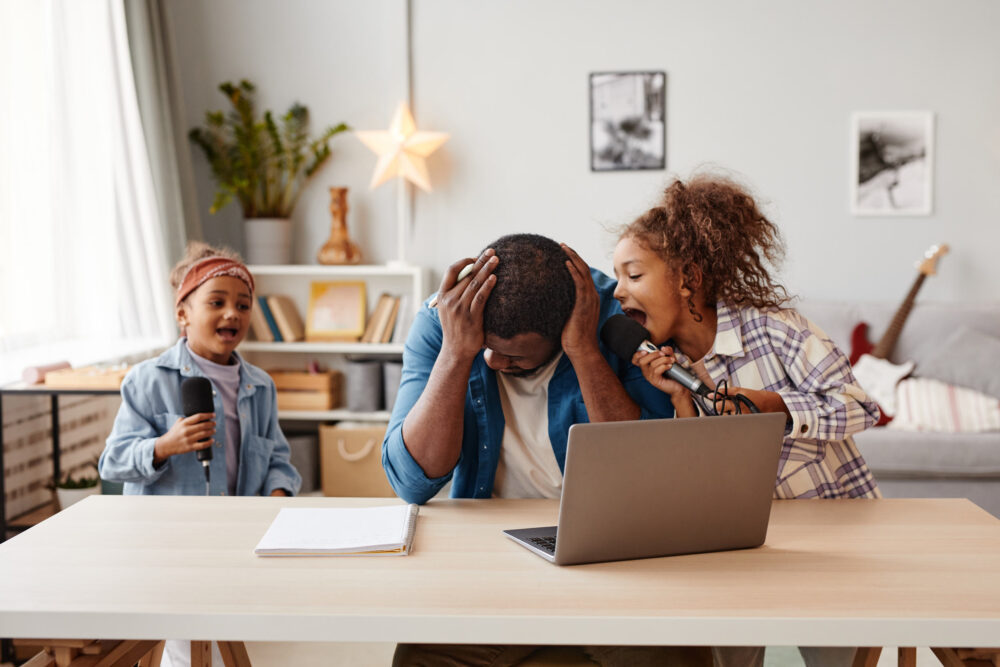 Overwhelmed Dad Burnout